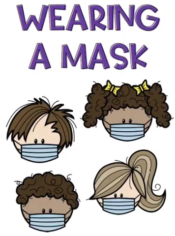 Wearing a Mask Story for Children